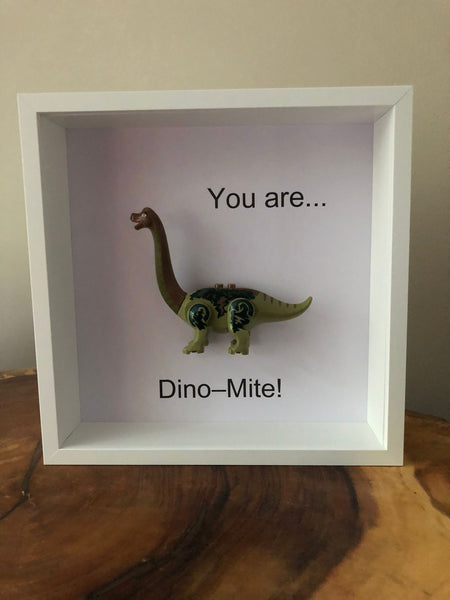 Dinosaur Mini-figure Picture Frames